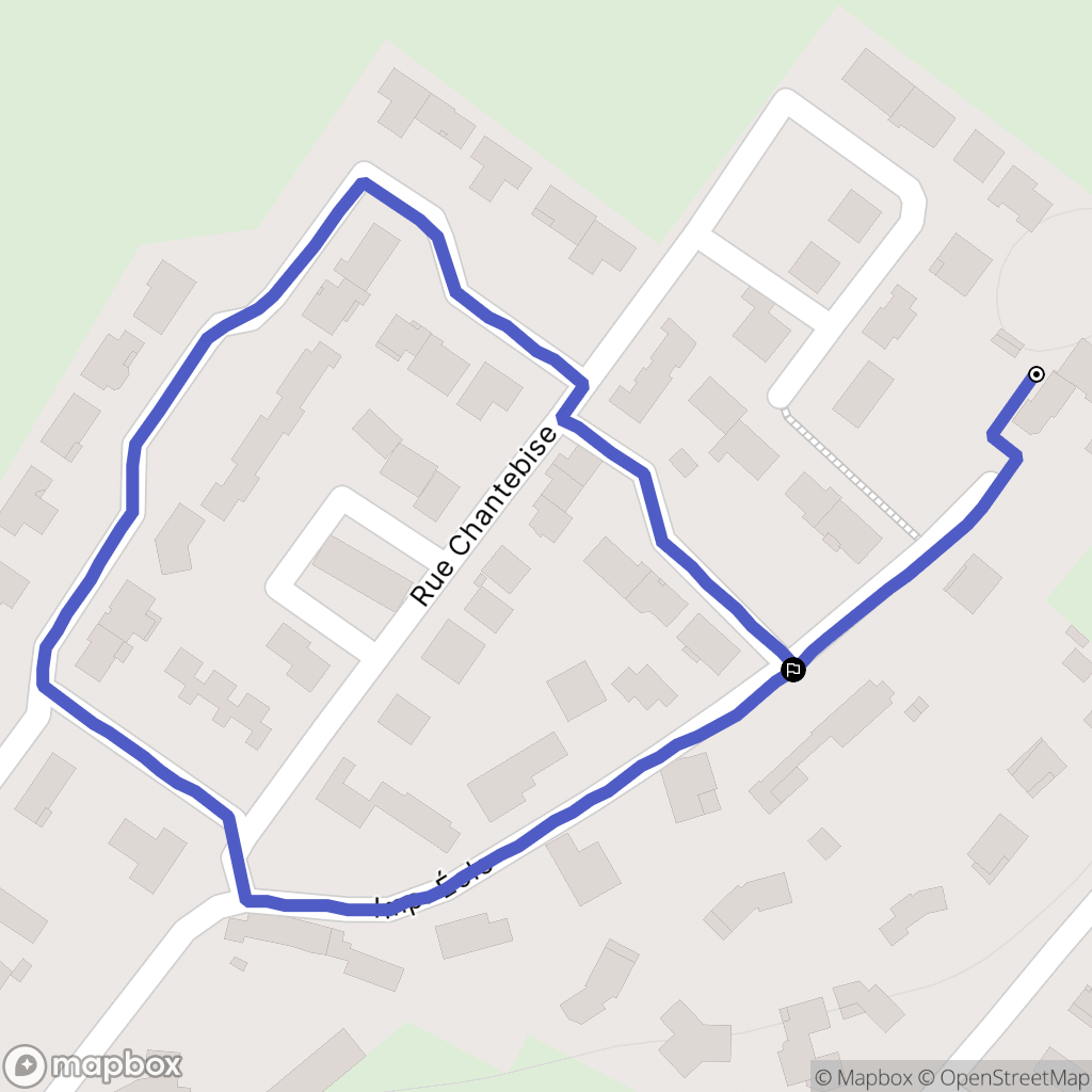 Chatuzange-le-Goubet : carte du parcours de randonnée - France
