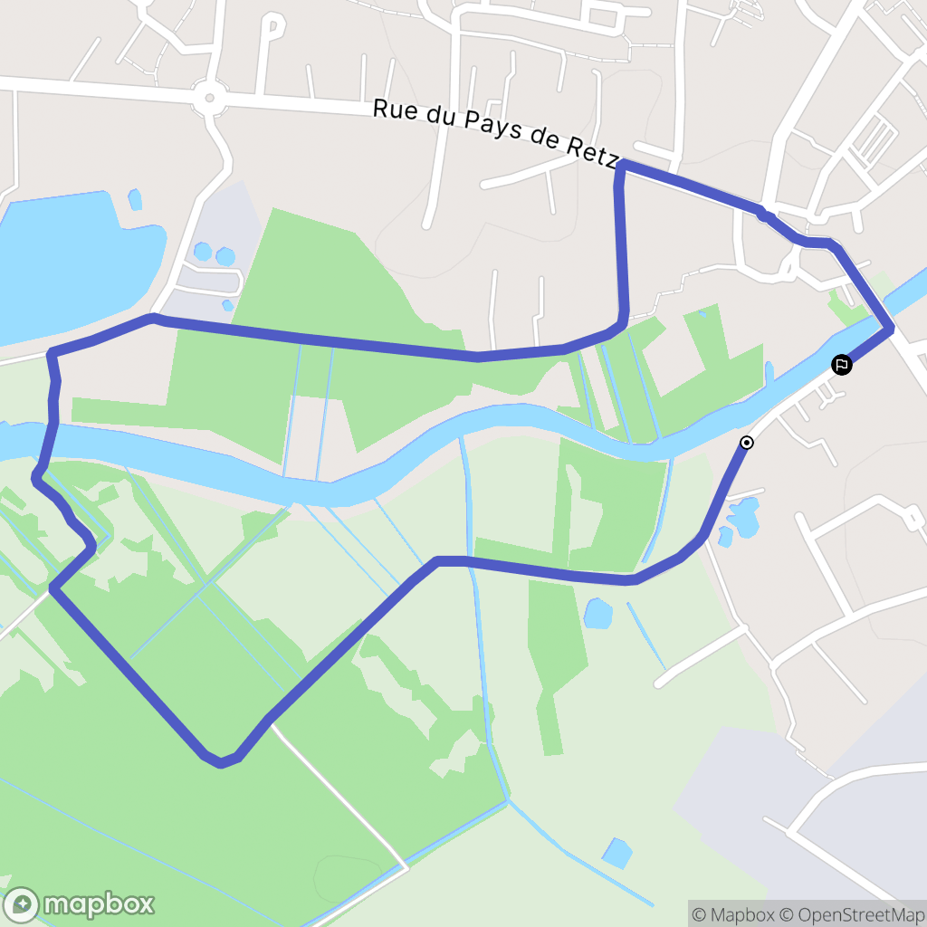 Pont-Saint-Martin : carte du parcours de randonnée - France