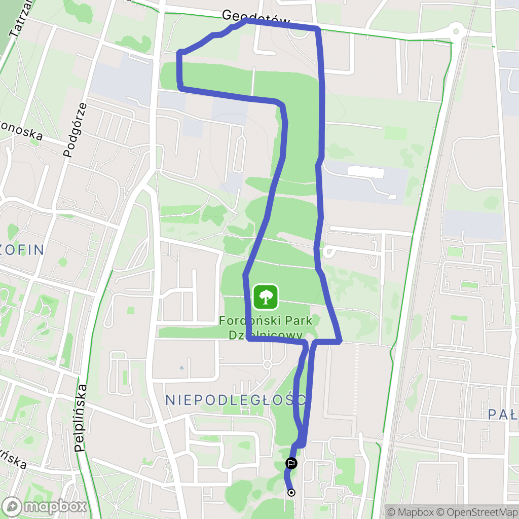 Bydgoszcz: mapa trasy - Poland