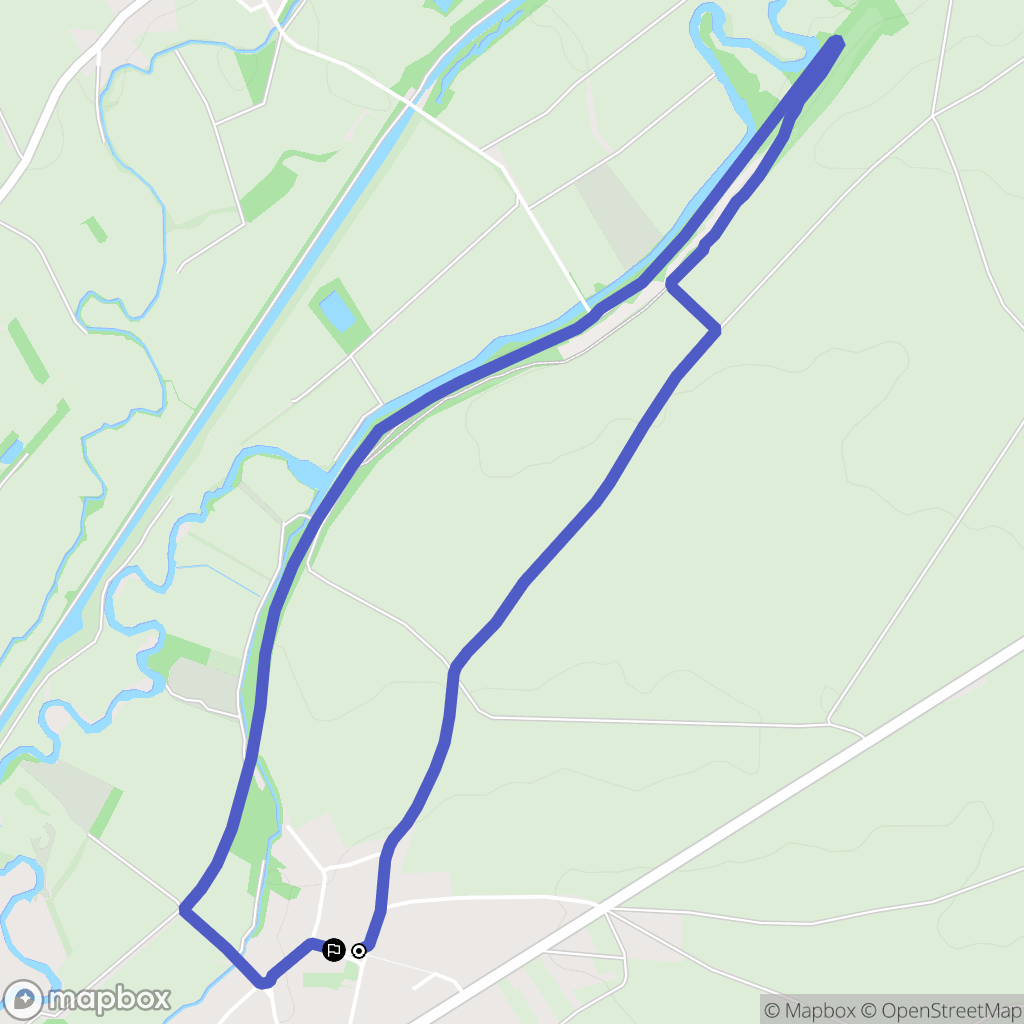 Mont-d'Origny : carte du parcours de randonnée - France