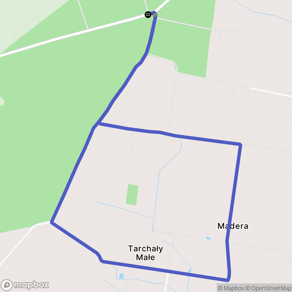 Gorzyce Wielkie: mapa trasy - Poland