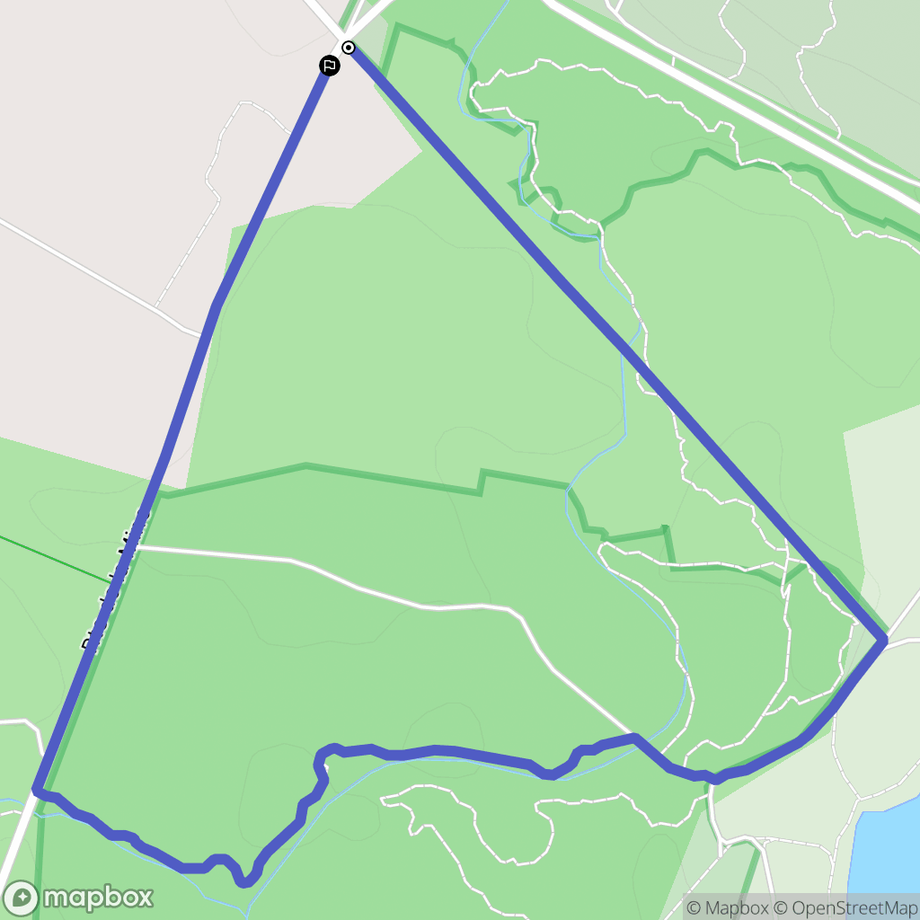 Morcenx-la-Nouvelle : carte du parcours de randonnée - France
