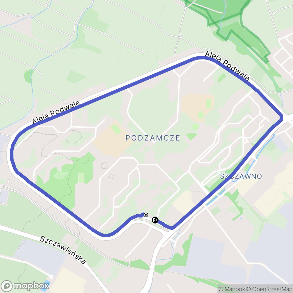 Wałbrzych: mapa trasy - Poland