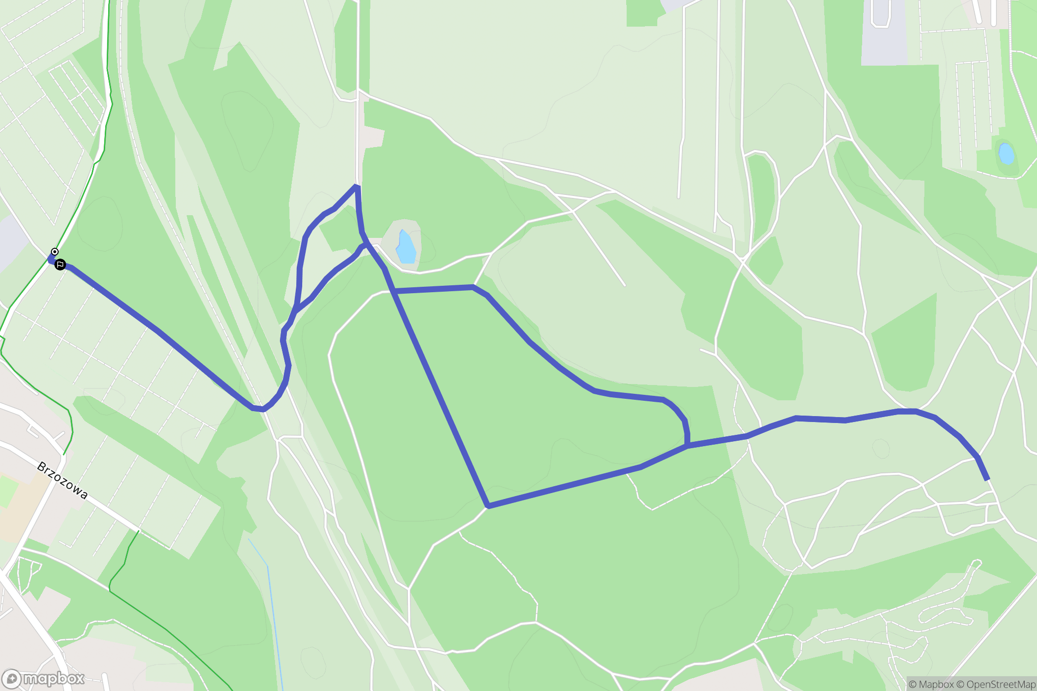 Siemianowice Śląskie: mapa trasy - Poland