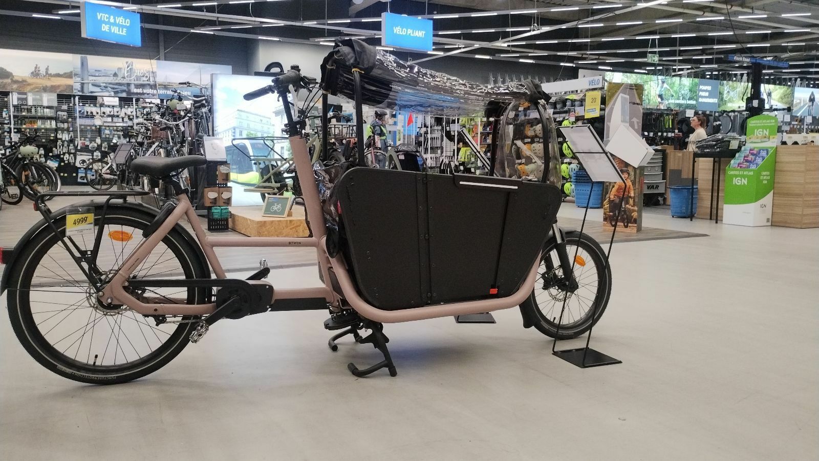 Test velo electrique Decathlon Brest