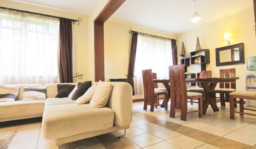 3Bedroom plus Dsq Furnished Apartment in Kilimani