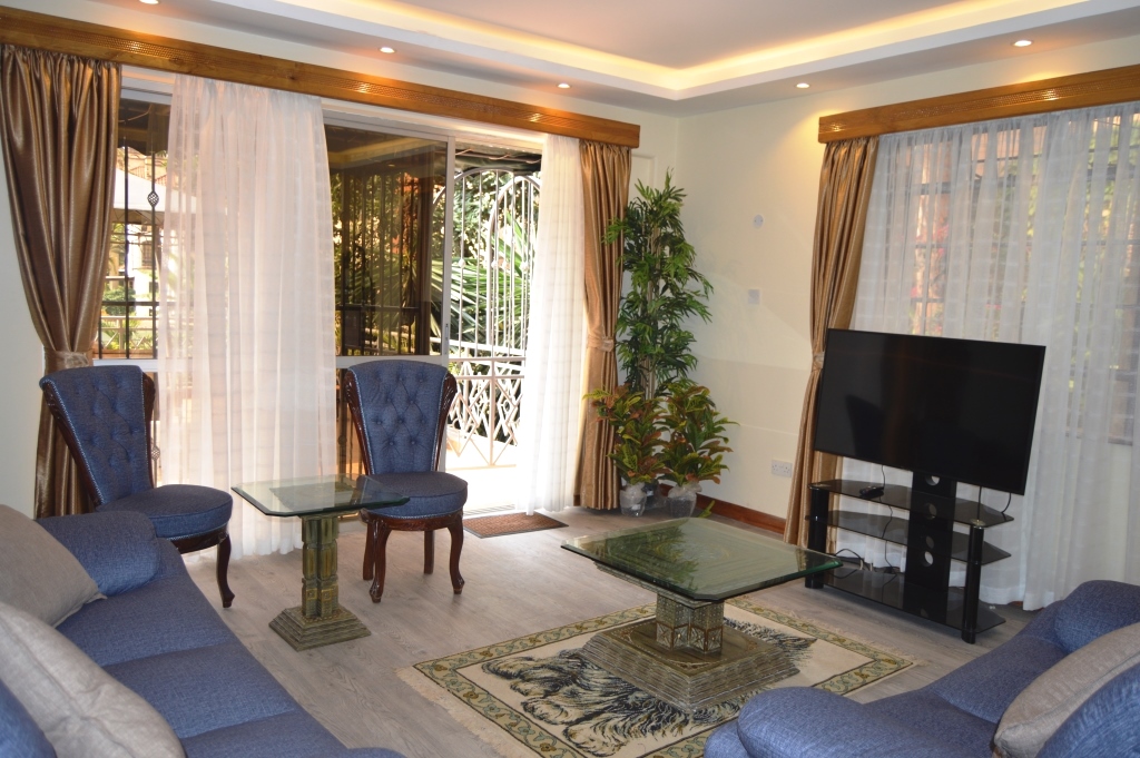Furnished 1br Apartment in Brookside, Westlands