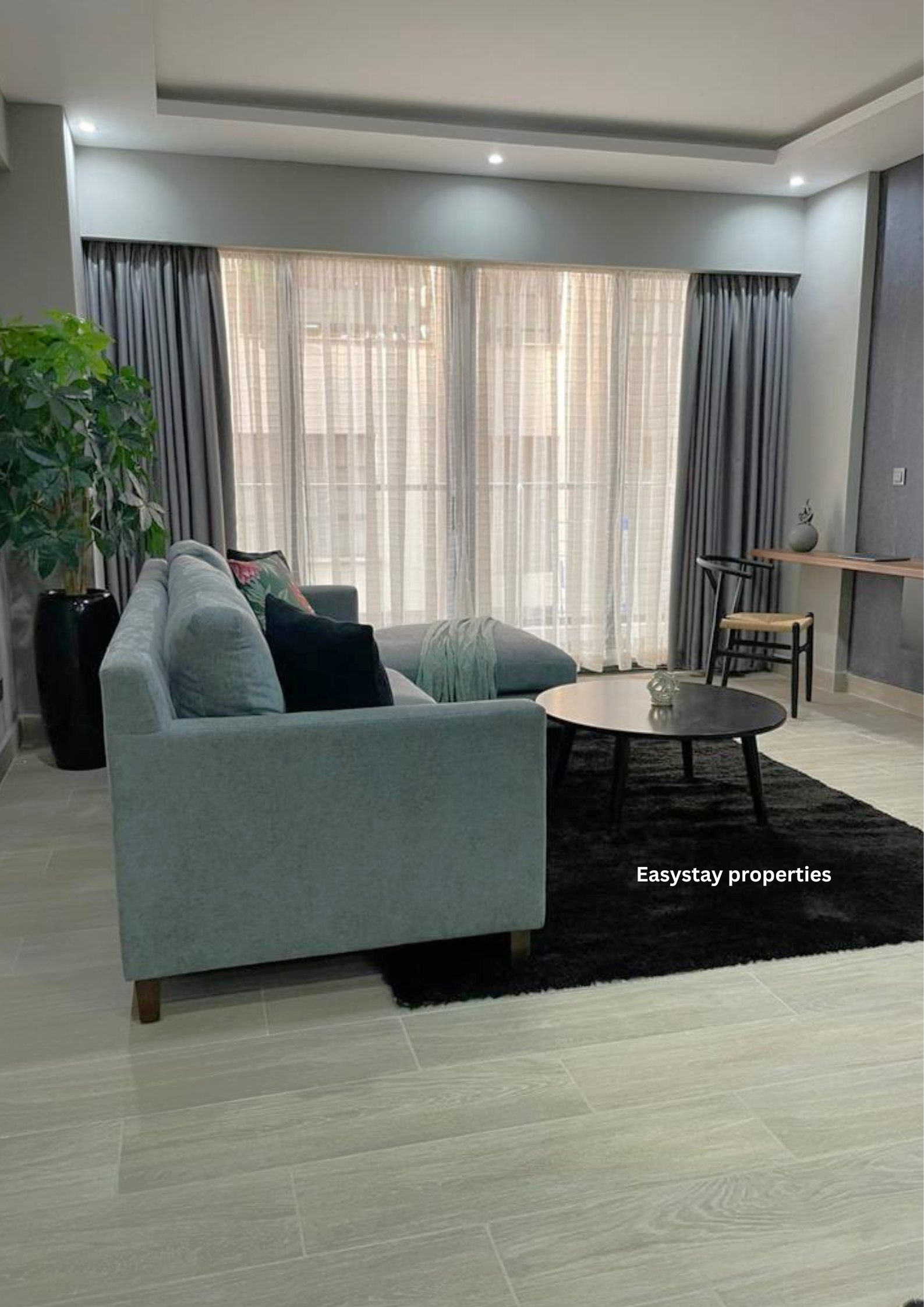 RIVERSIDE, 1 BEDROOM FULLY FURNISHED AND SERVICED 