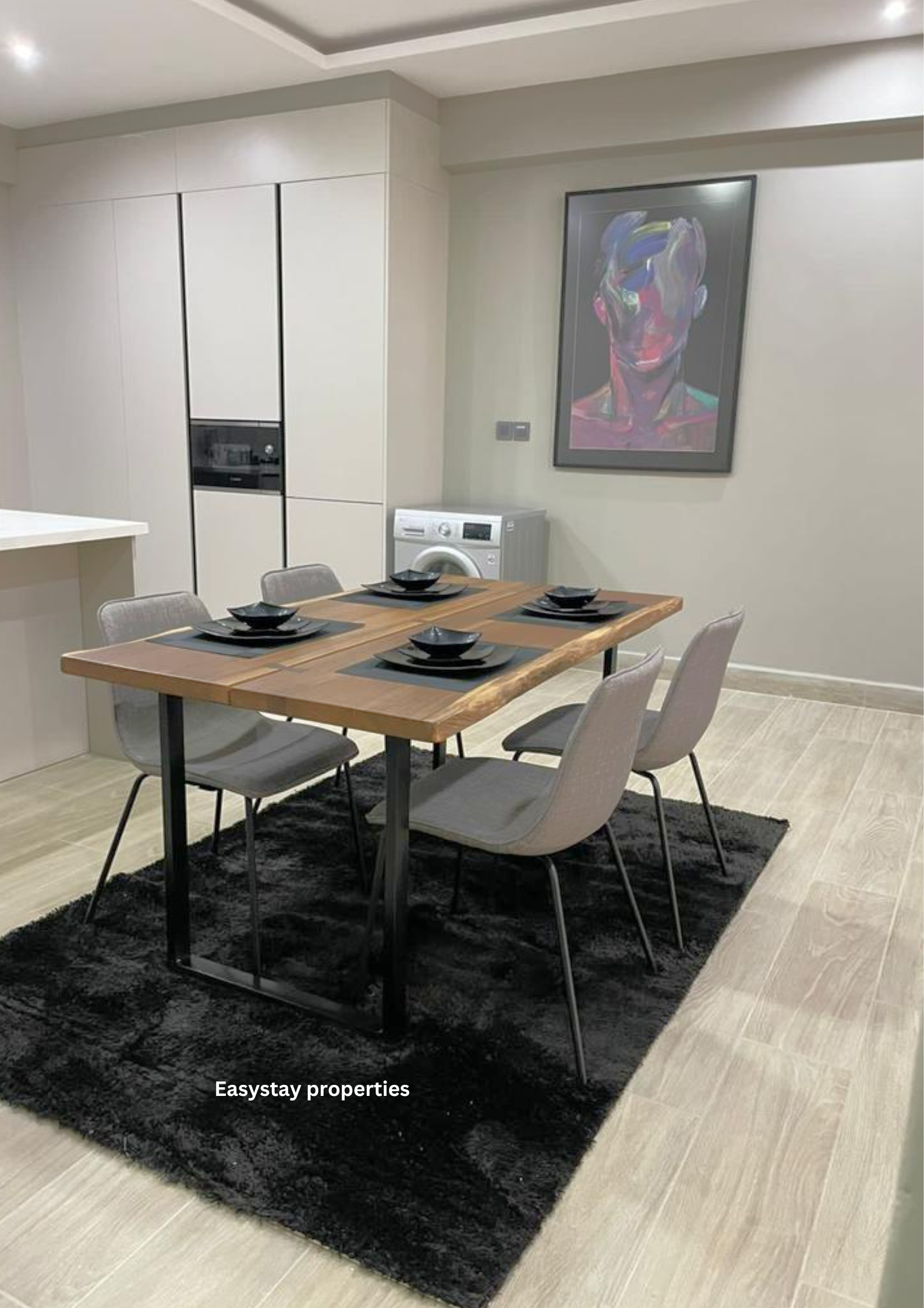 RIVERSIDE, 1 BEDROOM FULLY FURNISHED AND SERVICED 