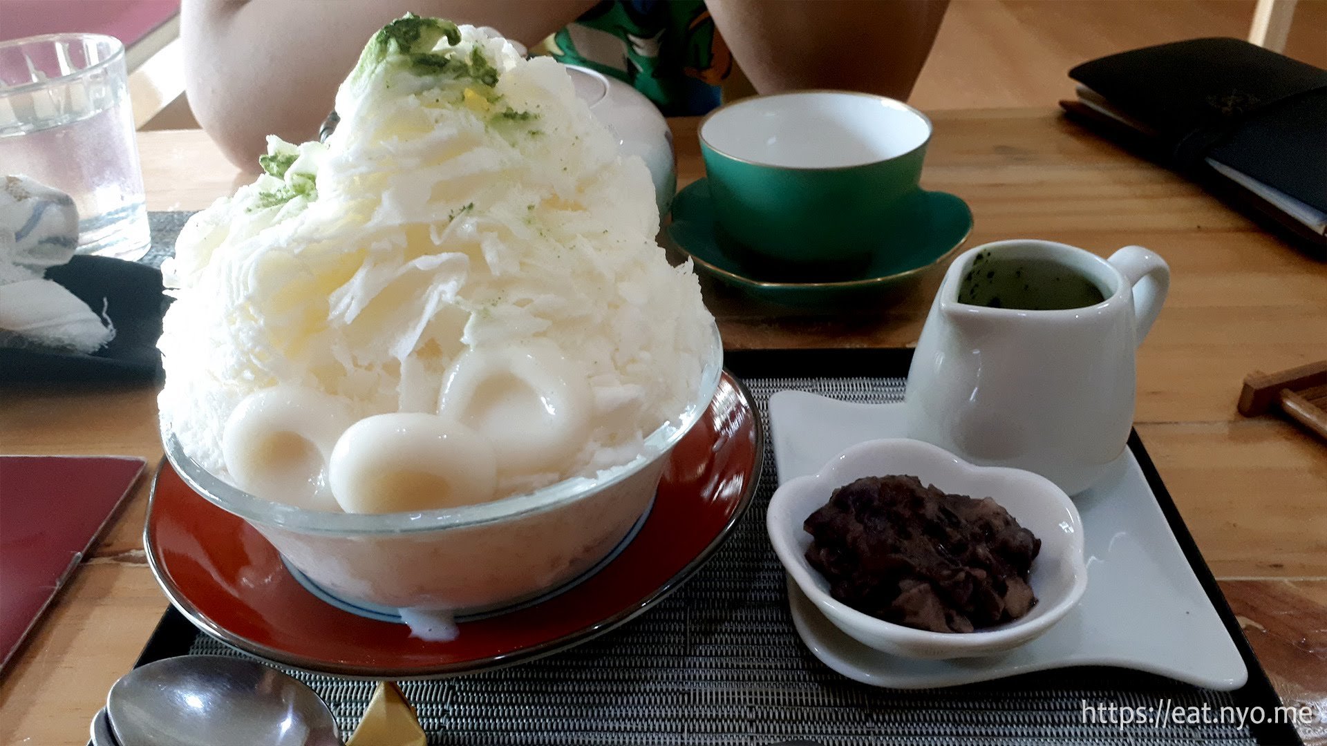 Matcha + Azuki Kakigori