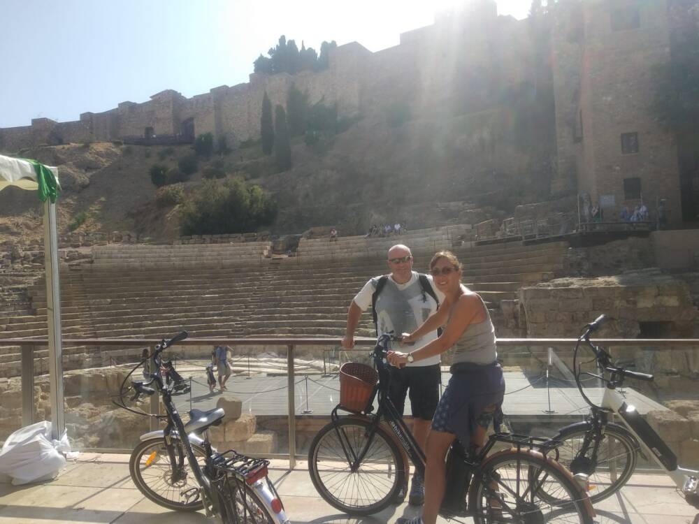 foto de bicicletas en Malaga