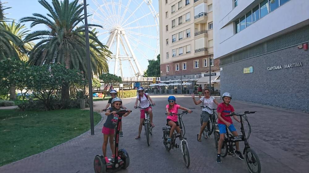 foto de bicicletas en Malaga