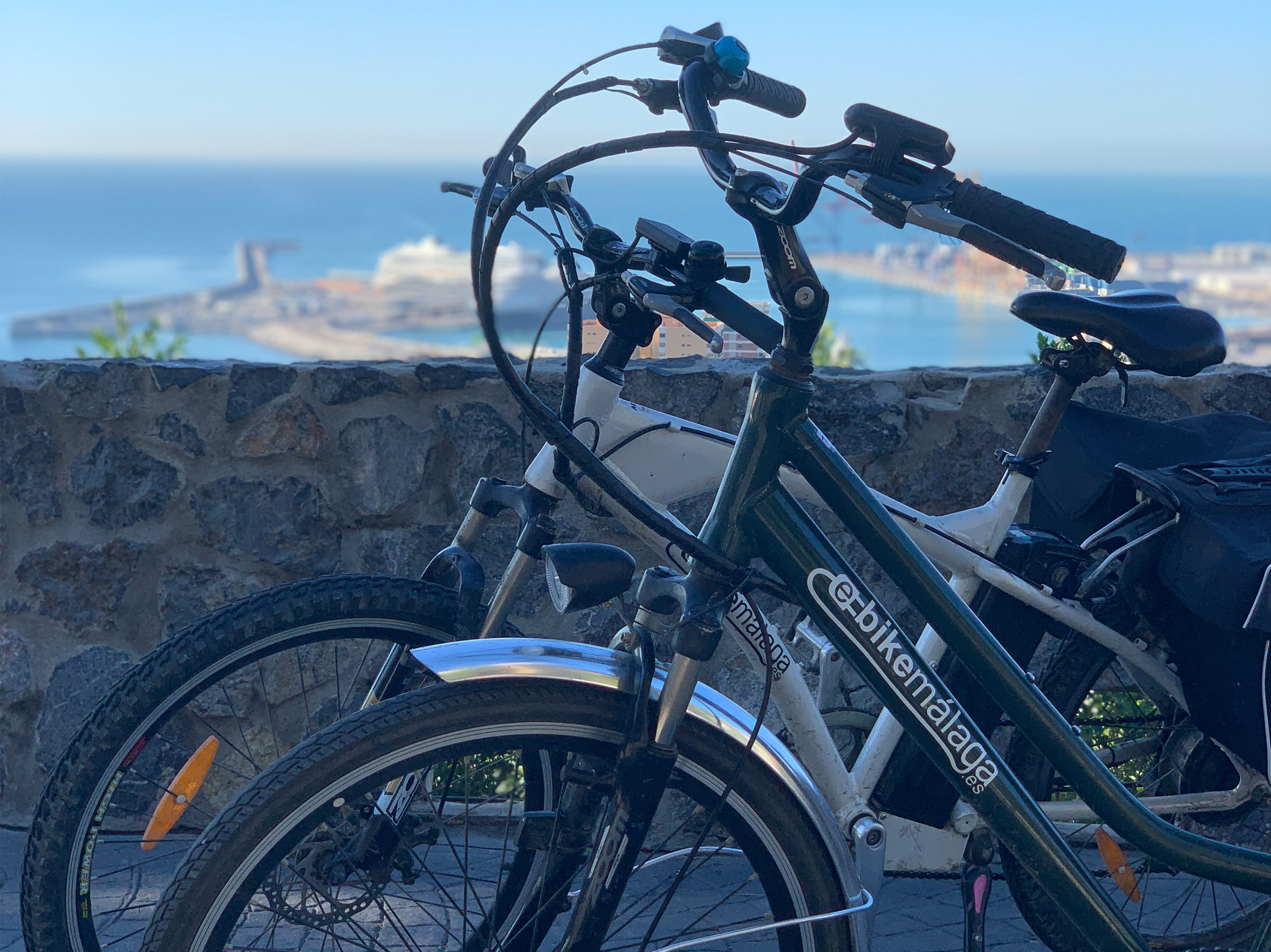 foto de bicicletas en Malaga