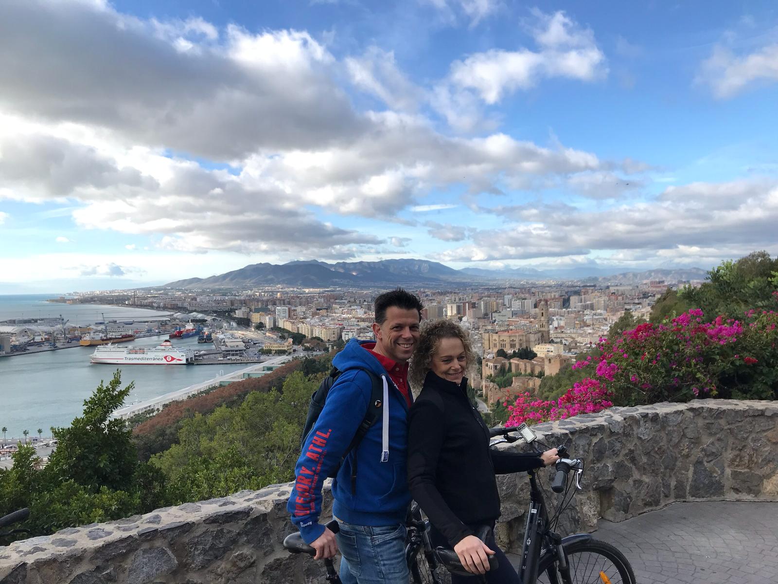 foto de bicicletas eléctricas en Malaga