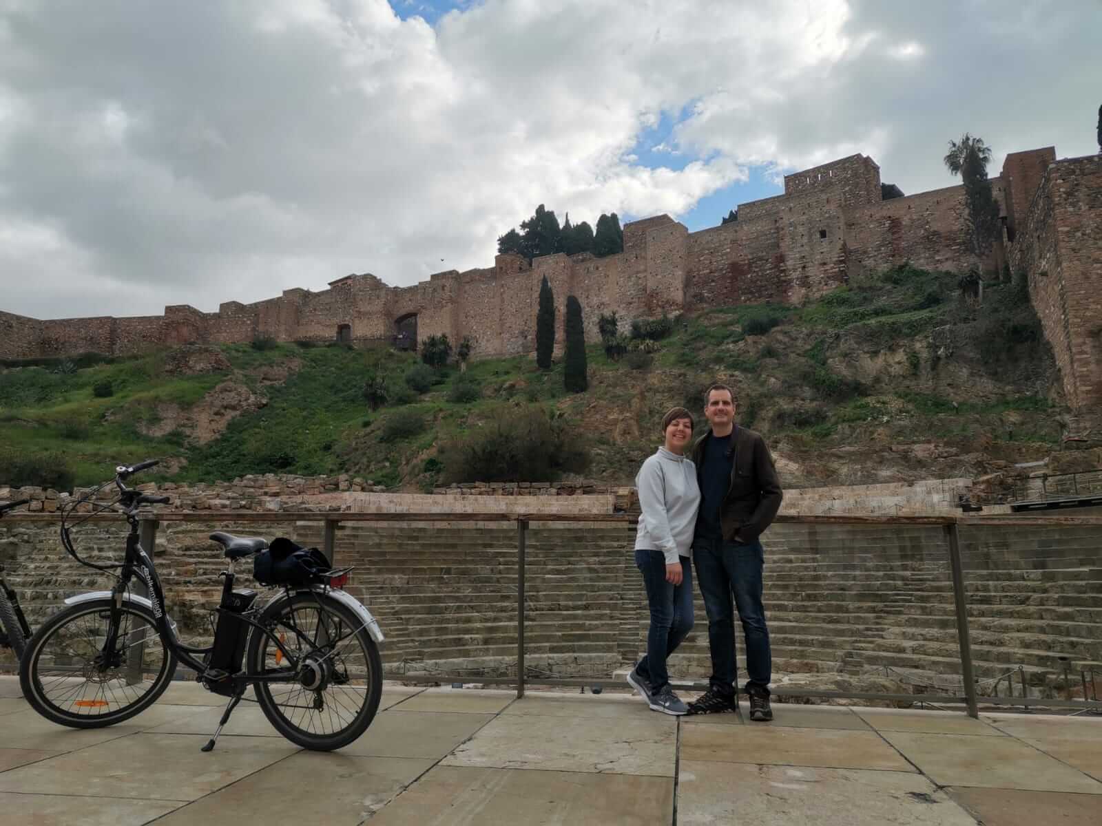 foto de bicicletas eléctricas en Malaga