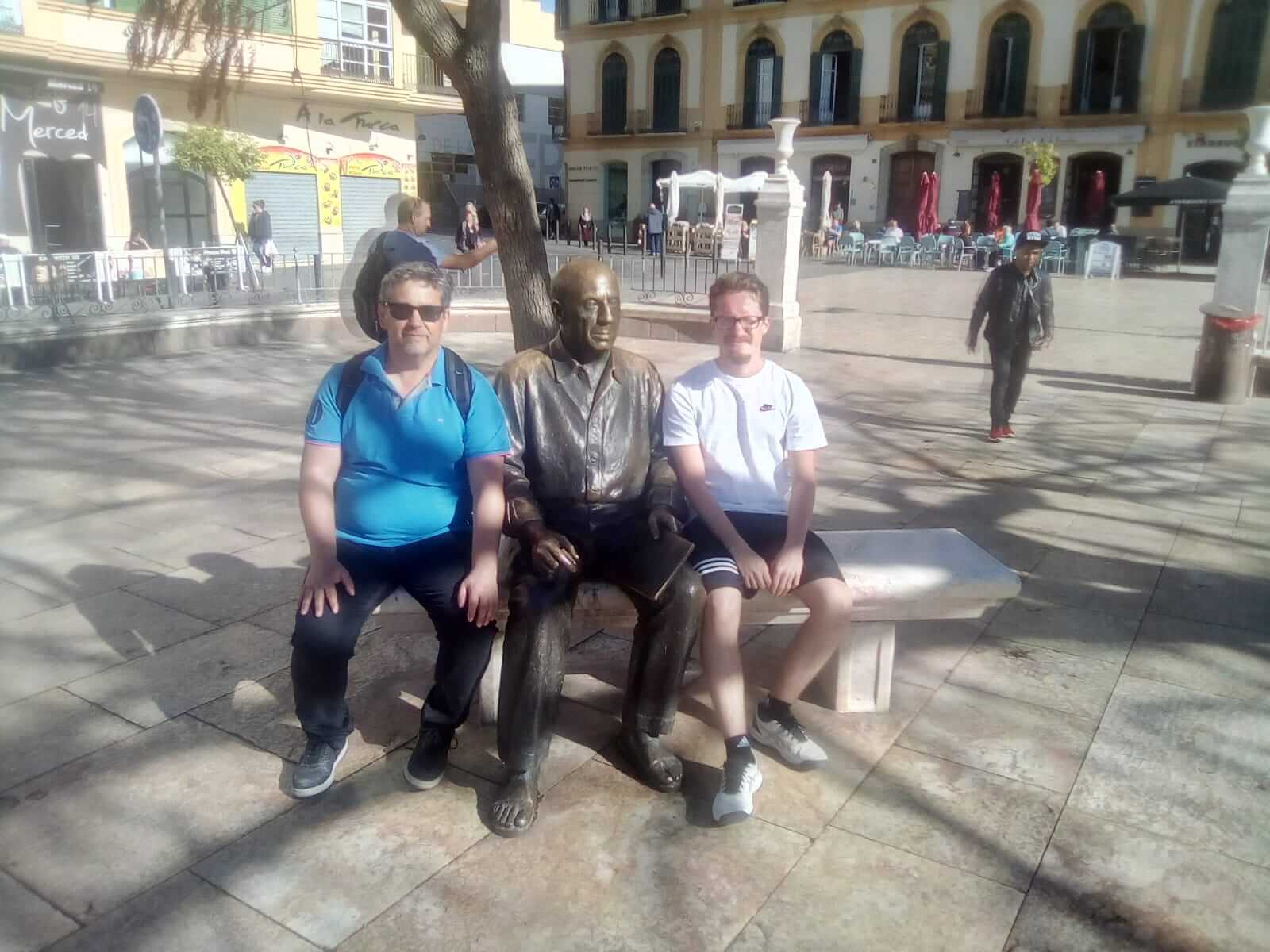 foto de bicicletas eléctricas en Malaga