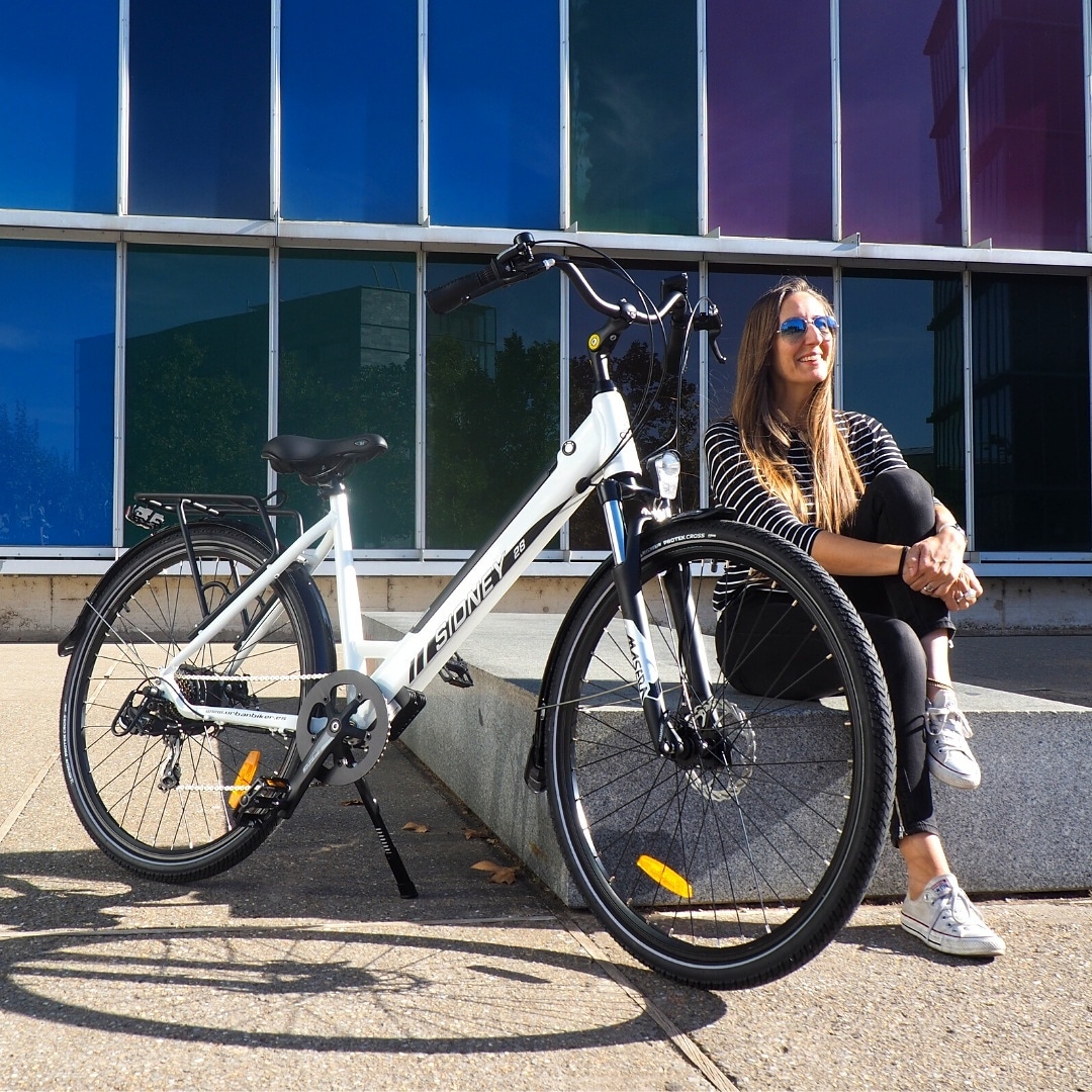 foto de bicicletas eléctricas en Malaga