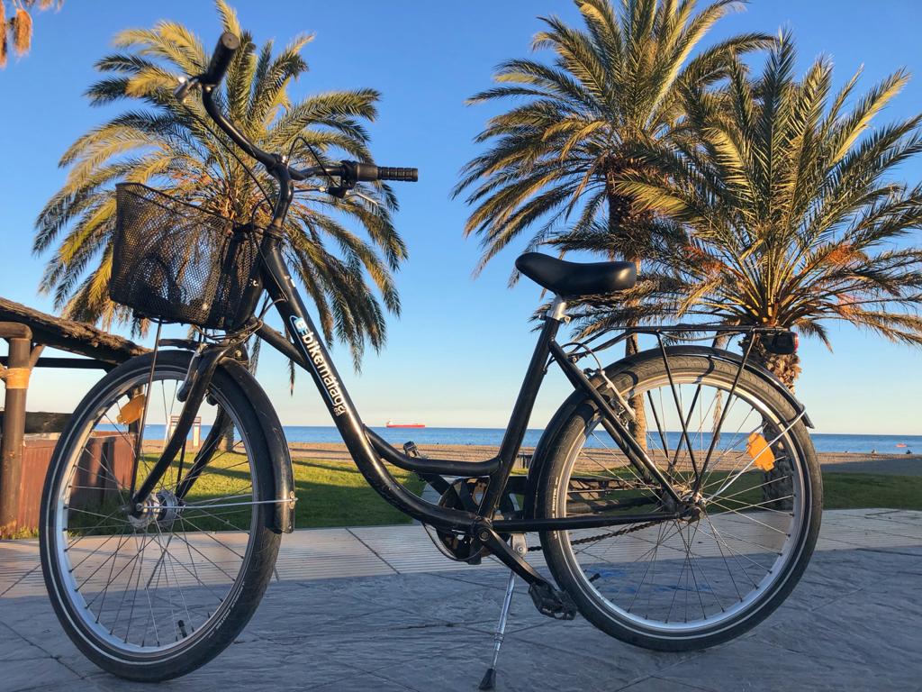 foto de bicicletas en Malaga