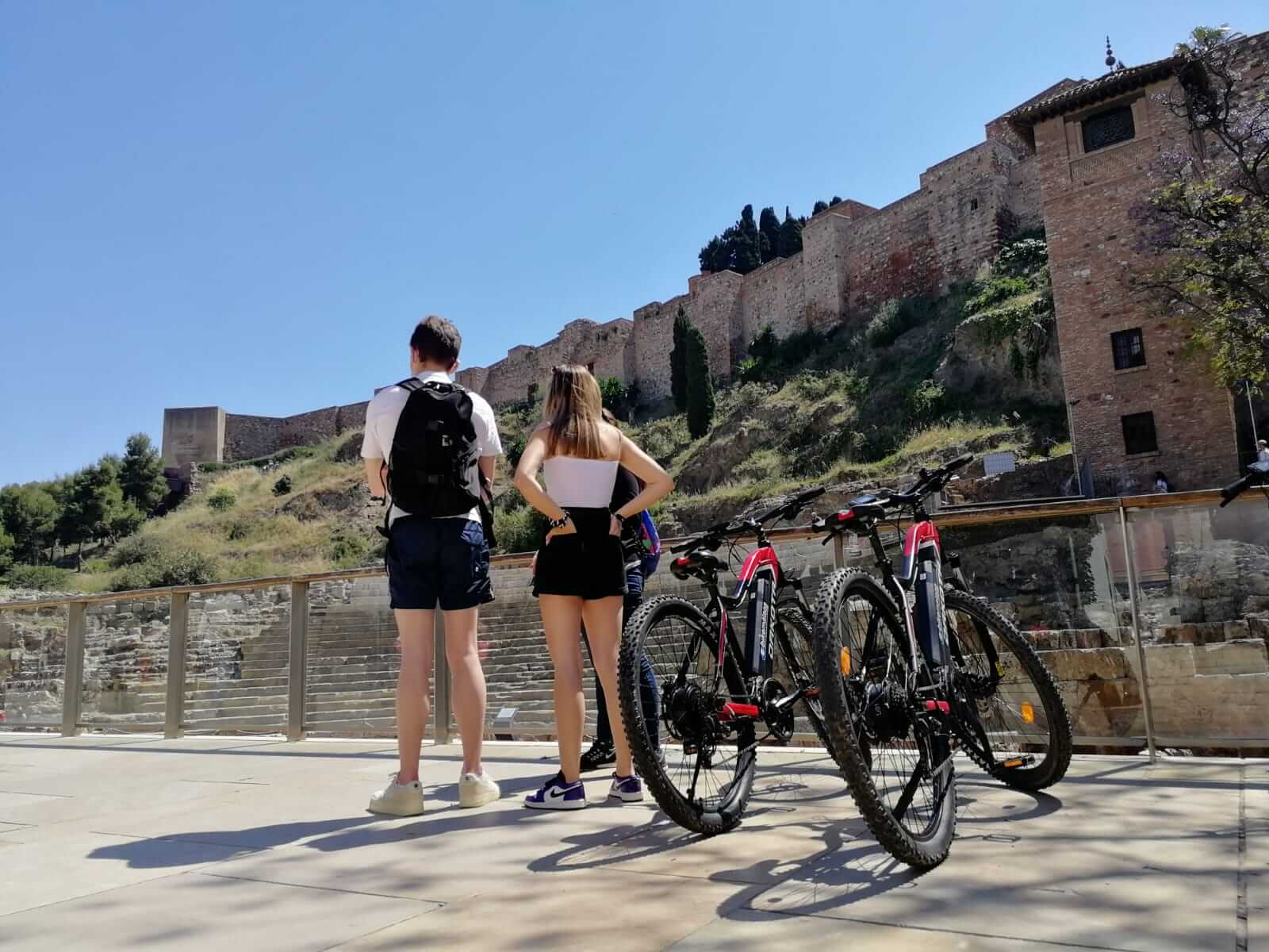 foto de bicicletas en Malaga