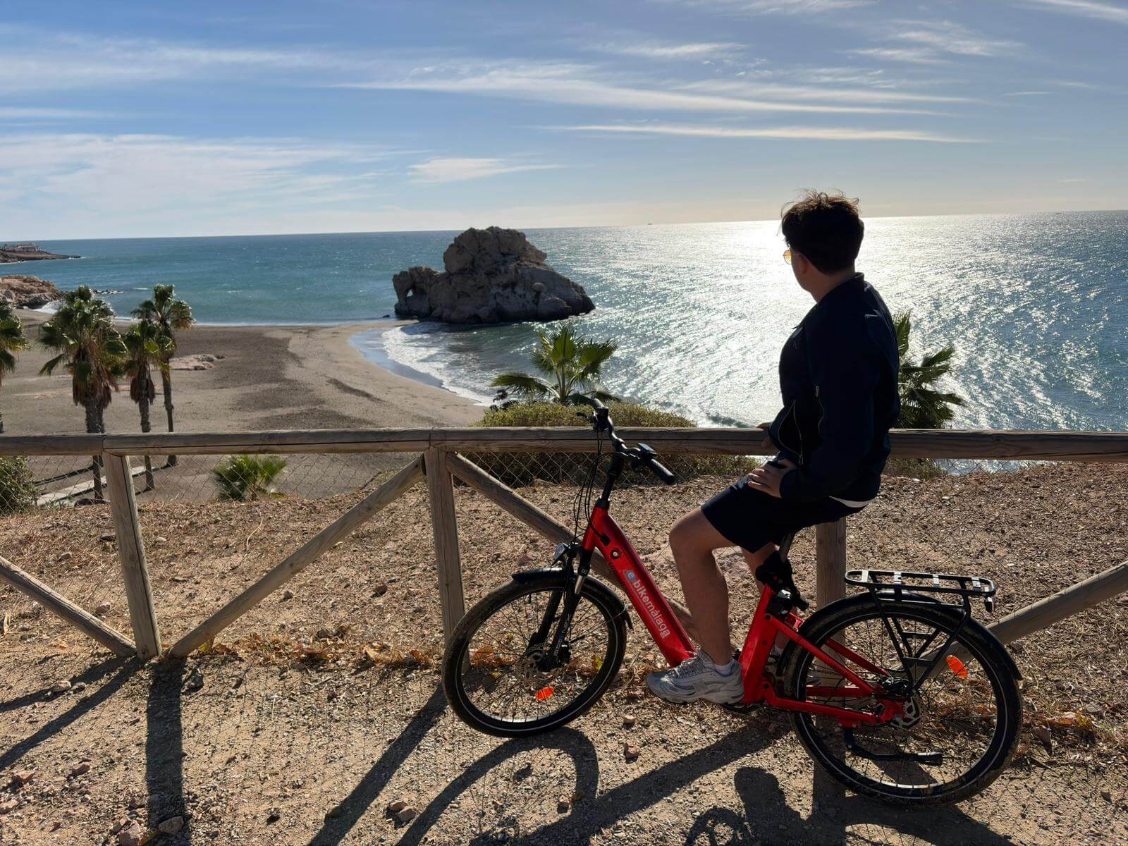 foto de bicicletas eléctricas en Malaga
