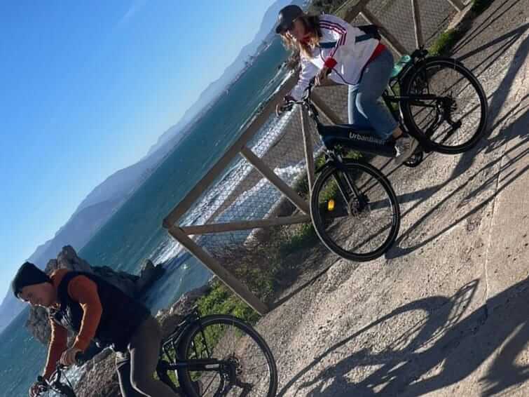 foto de bicicletas eléctricas en Malaga