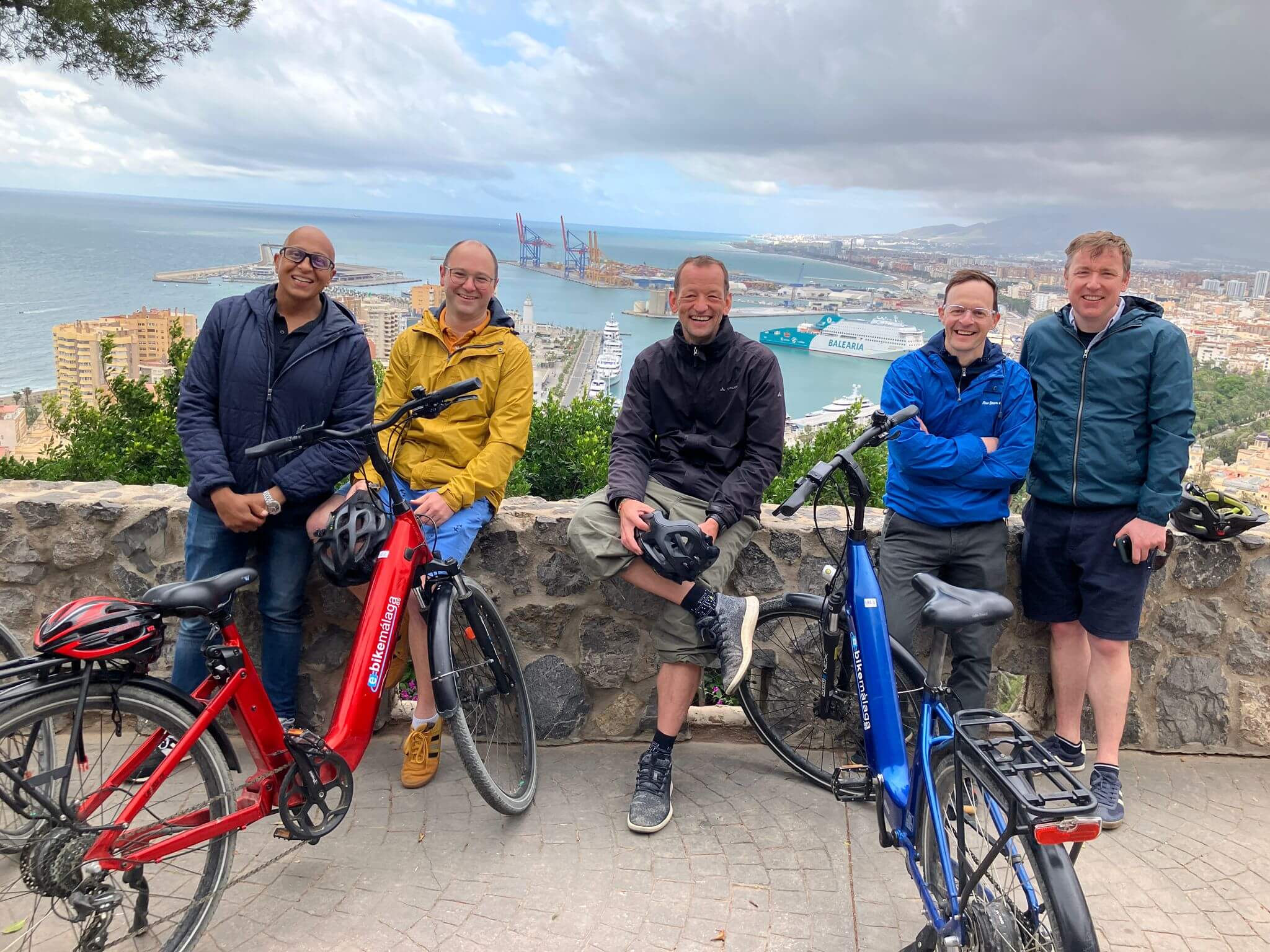 Ebike tour pictures with Ebike Malaga
