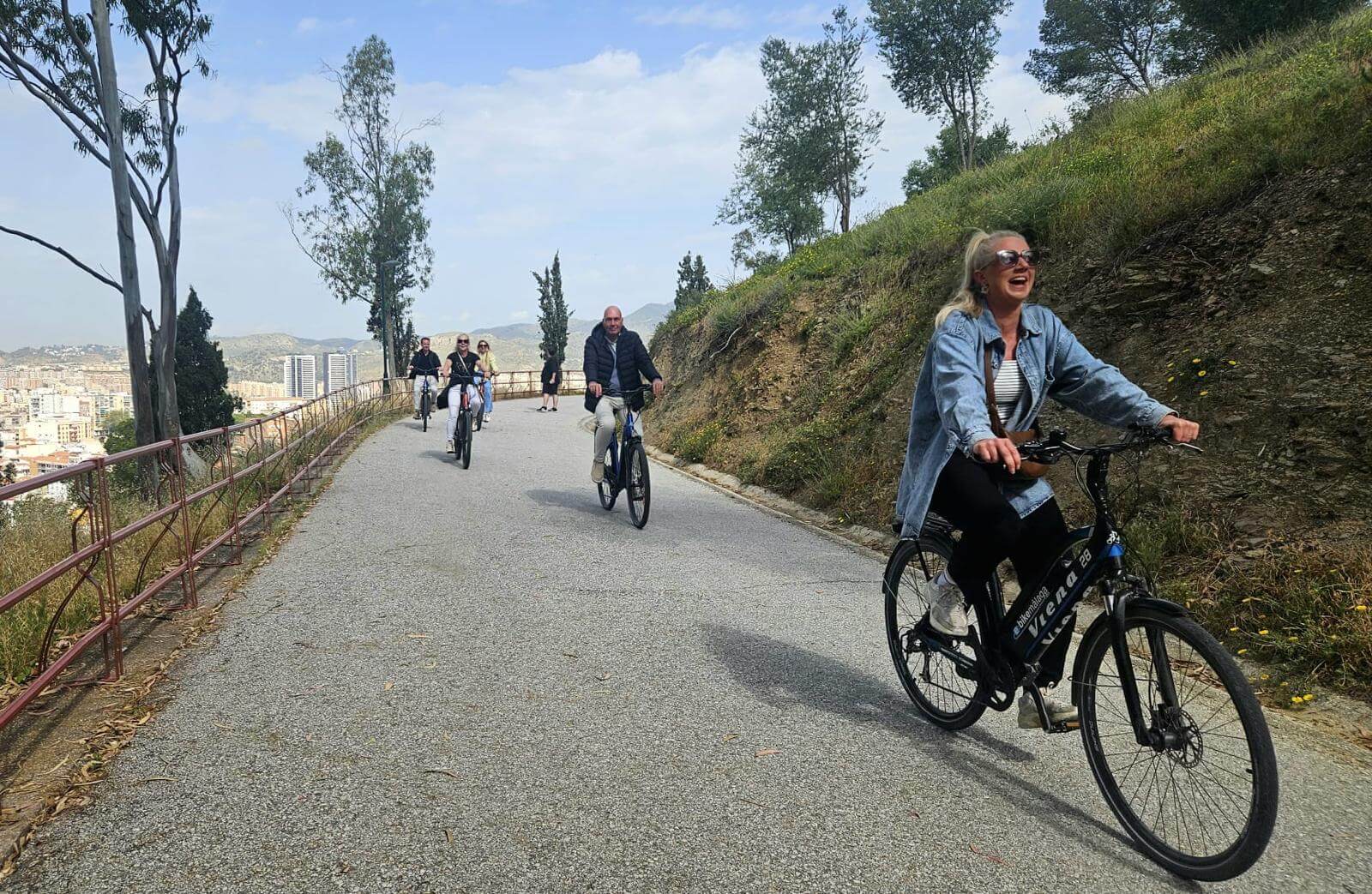 Ebike tour pictures with Ebike Malaga