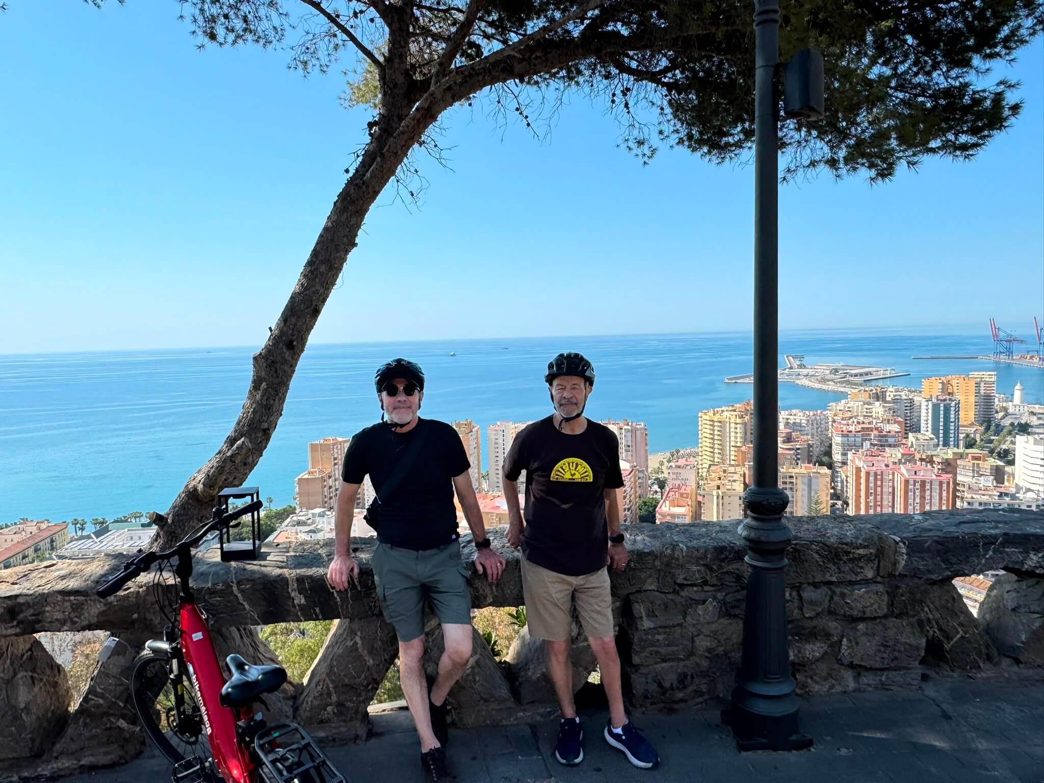 Ebike tour pictures with Ebike Malaga