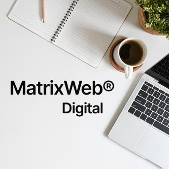 Fixed-scope project proposal document from Matrix Web Digital
