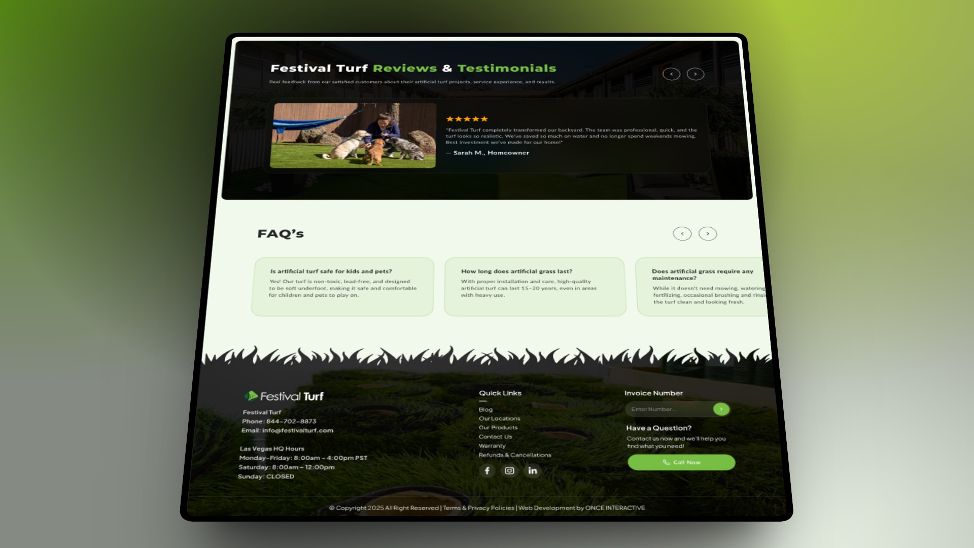 Festival Turf. — gallery image 2