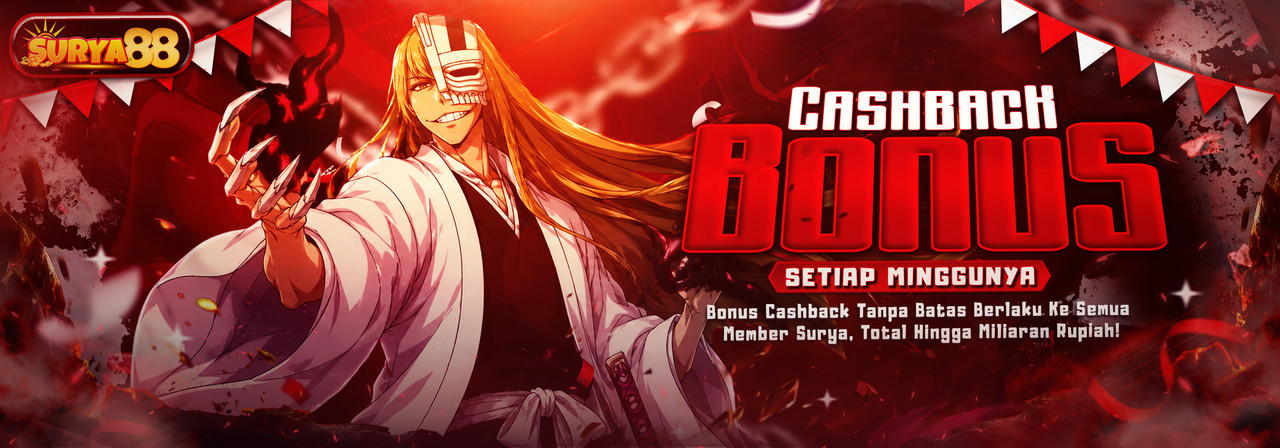BONUS CASHBACK MINGGUAN SLOT