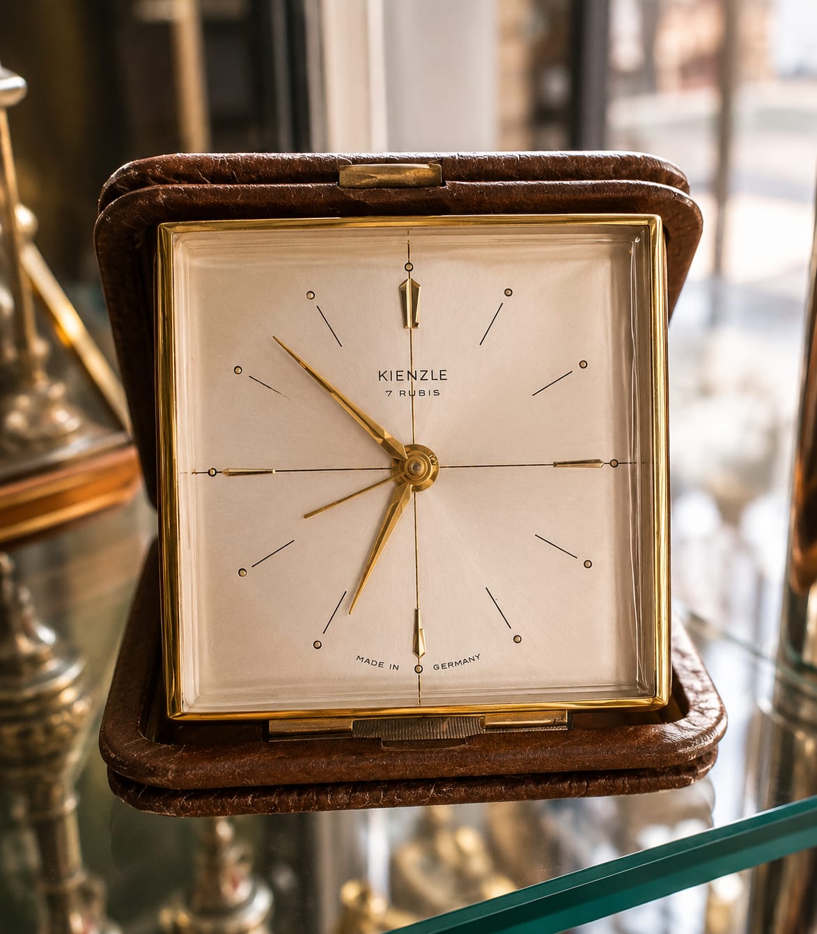 Kienzle 7 Rubis Masa Saati — 20. yüzyıl ortaları / Vintage