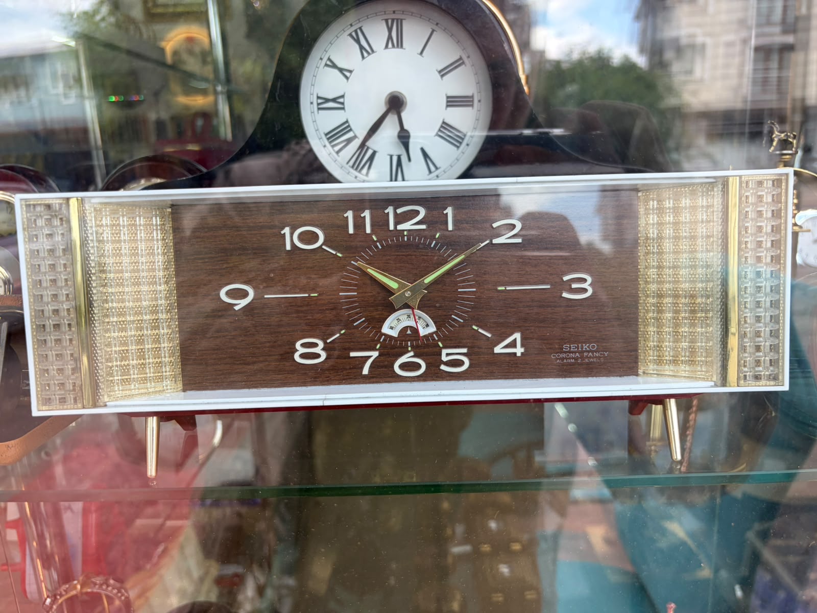 Seiko Corona Fancy 21 Jewels Vintage Masa Saati — 1960'lar – 1970'ler