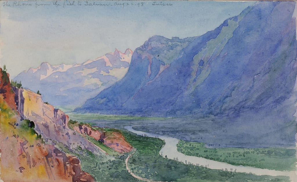 Captivating Watercolors by George Elbert Burr: Techniques and Inspirations