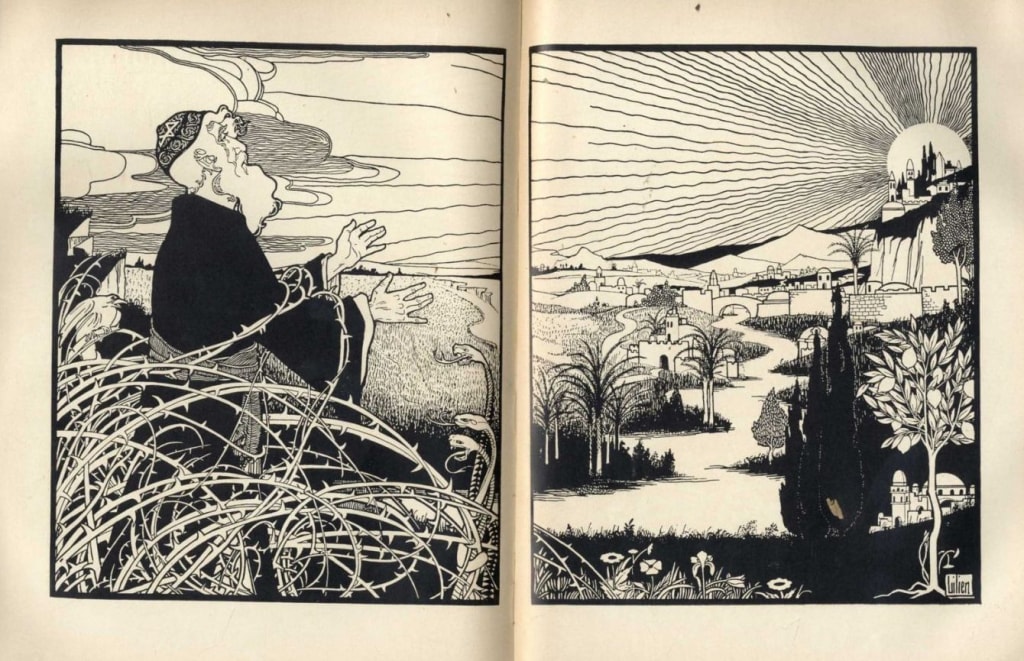 Stunning Art Nouveau Illustrations by Ephraim Moses Lilien
