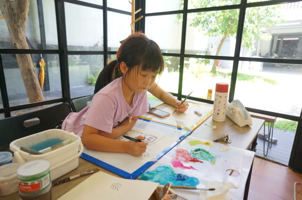 ハノイ 子連れ 絵画教室 - ハノイ 初心者向け デッサン クラス