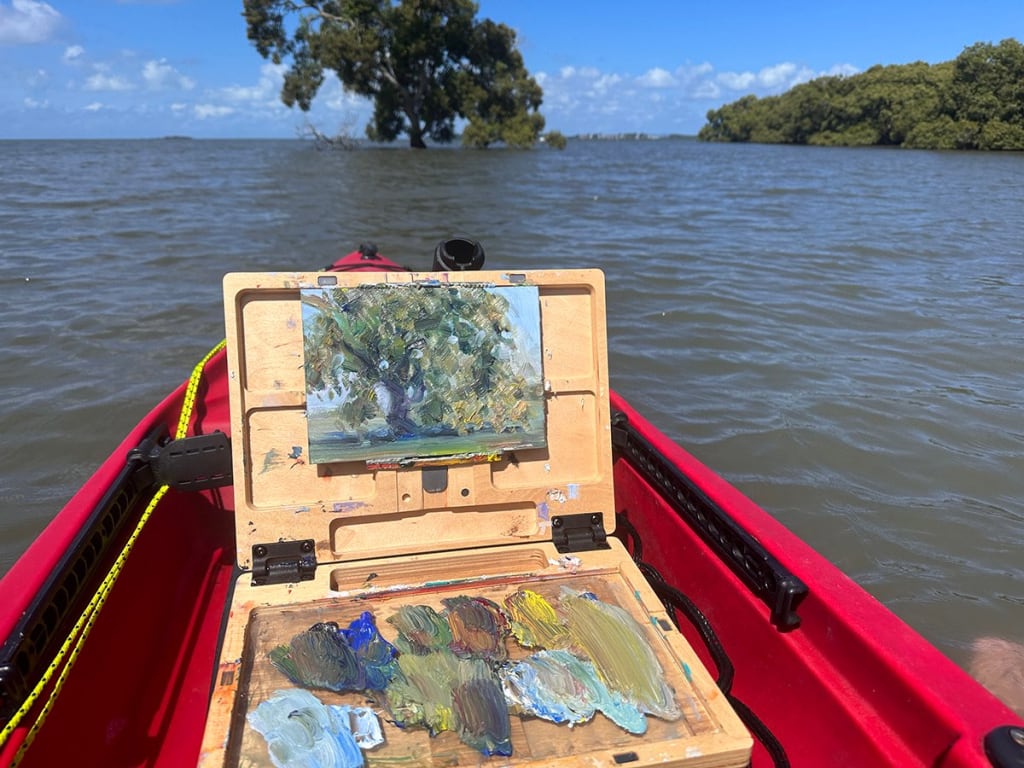How Plein Air Painting Captures the Serenity of Fishing