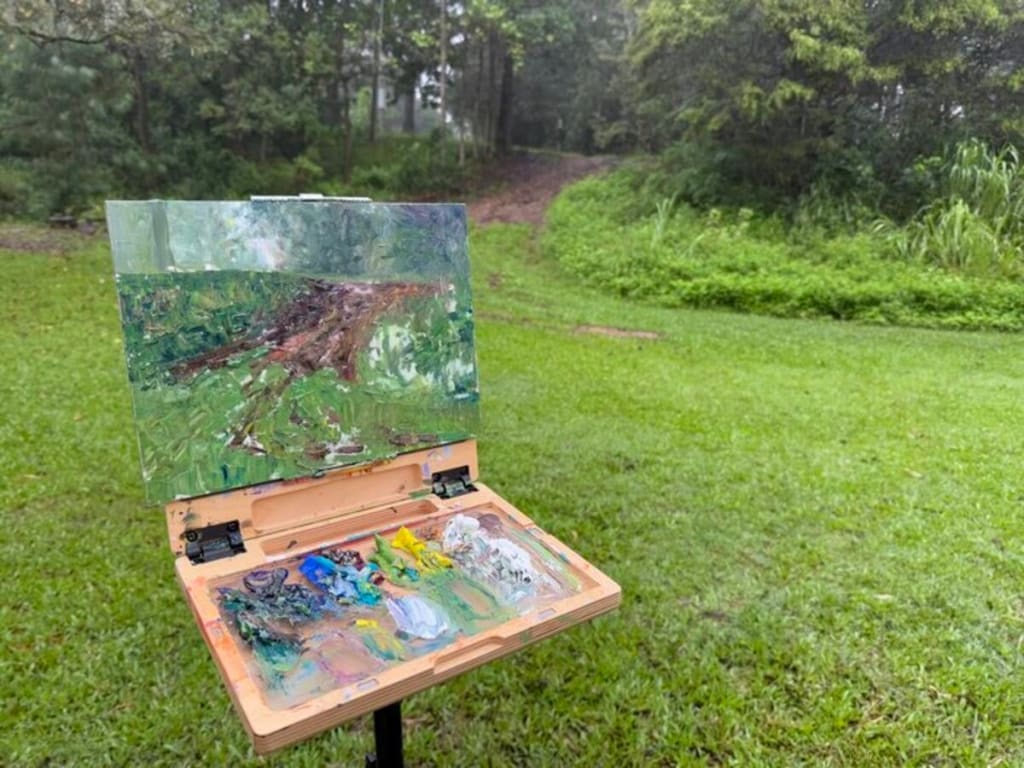 Capturing Nature: Plein Air Painting in the Noosa Hinterlands