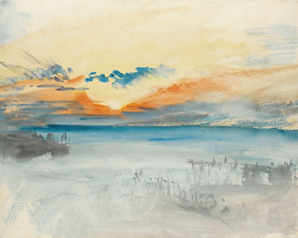 How Turner Captured the Beauty of Sunrise and Sunset in His Sketches