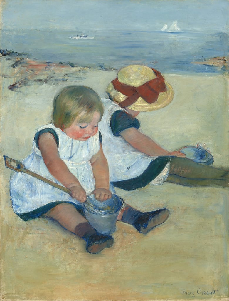 The Joy of Childhood: Mary Cassatt’s Children Playing on the Beach