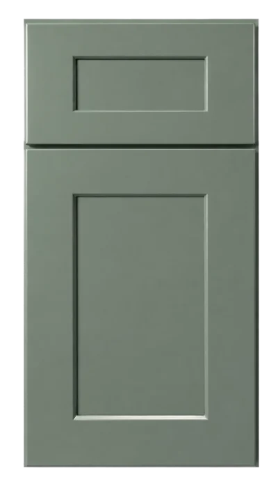 GHI Sonona Forrest Green cabinet door