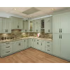 Faircrest Fresh Sage Cabinets