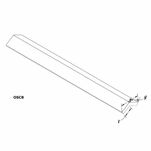 Outside Corner Moulding 8' Georgetown White