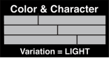 Light Color Character Icon
