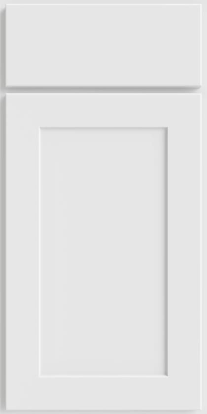 CNC Luxor White cabinet door