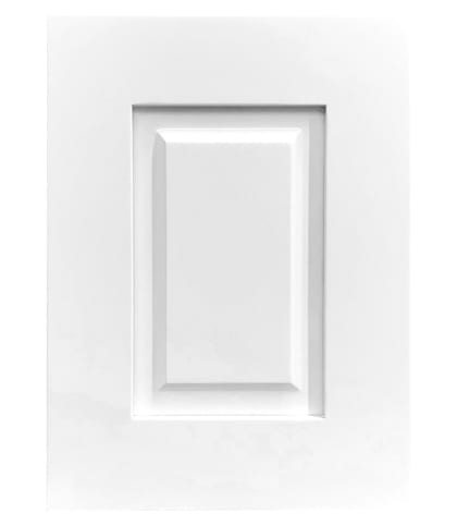 Ice White Raised Panel CraftMark cabinet door