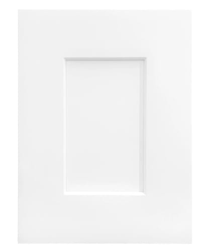 Plymouth Shaker White CraftMark cabinet door