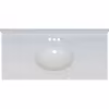 Solid White Cultured Marble Vanity Top 49 Solid White Cultured Marble Vanity Top 49