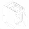 Tru-Cab White Shaker 21 Tru-Cab White Shaker 21