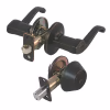 Entry Combo Lever Lockset, Oil-Rubbed Bronze Entry Combo Lever Lockset, Oil-Rubbed Bronze